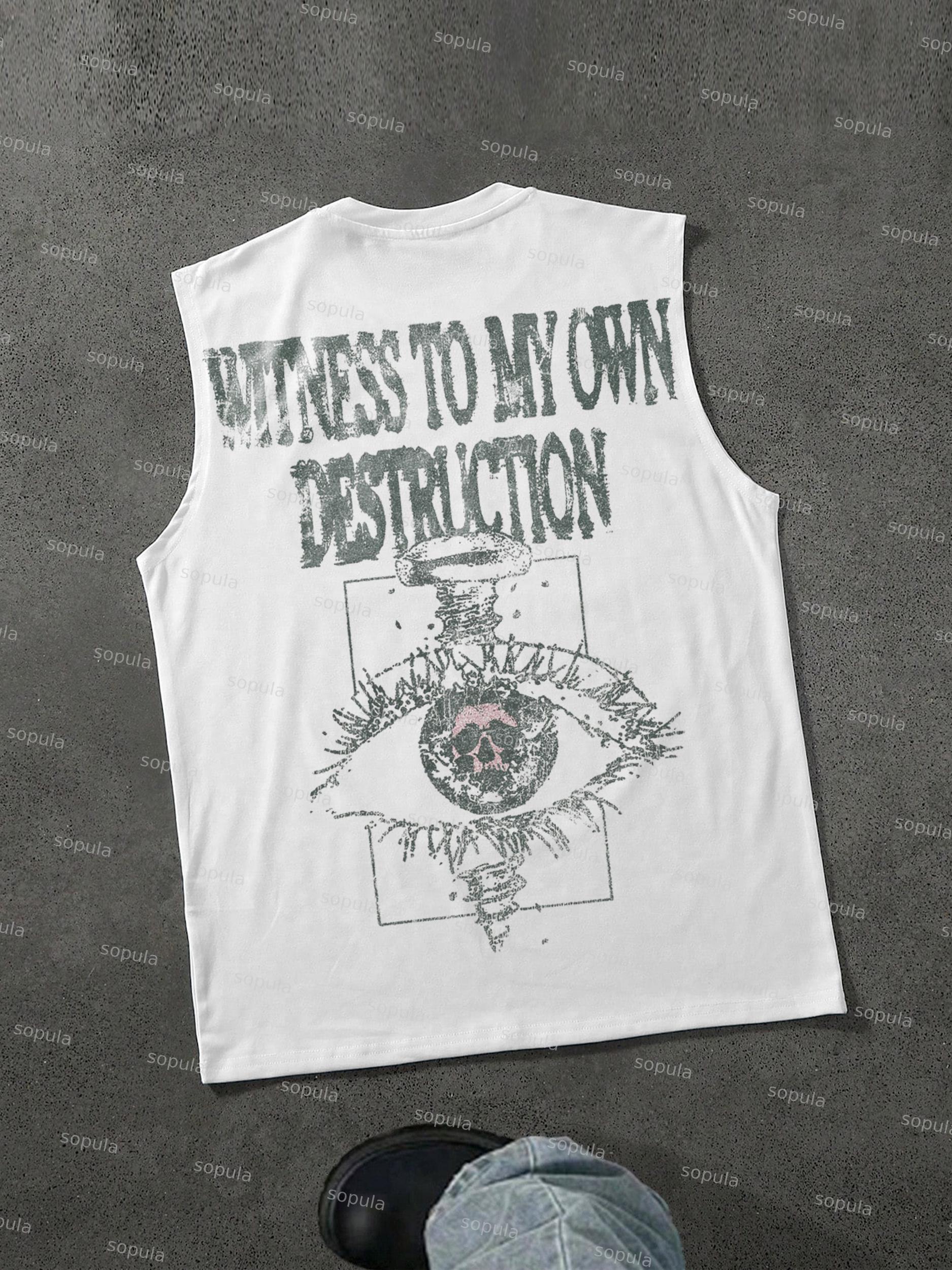 Witness To My Own Destruction Tank Top Product Image