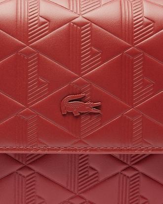 Maheki Embossed Leather Shoulder Bag Product Image