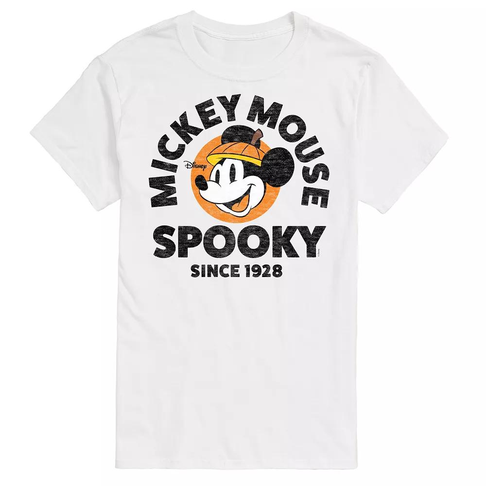 Disney's Mickey Mouse & Friends Big & Tall Spooky Since 1928 Graphic Tee, Men's,  Product Image