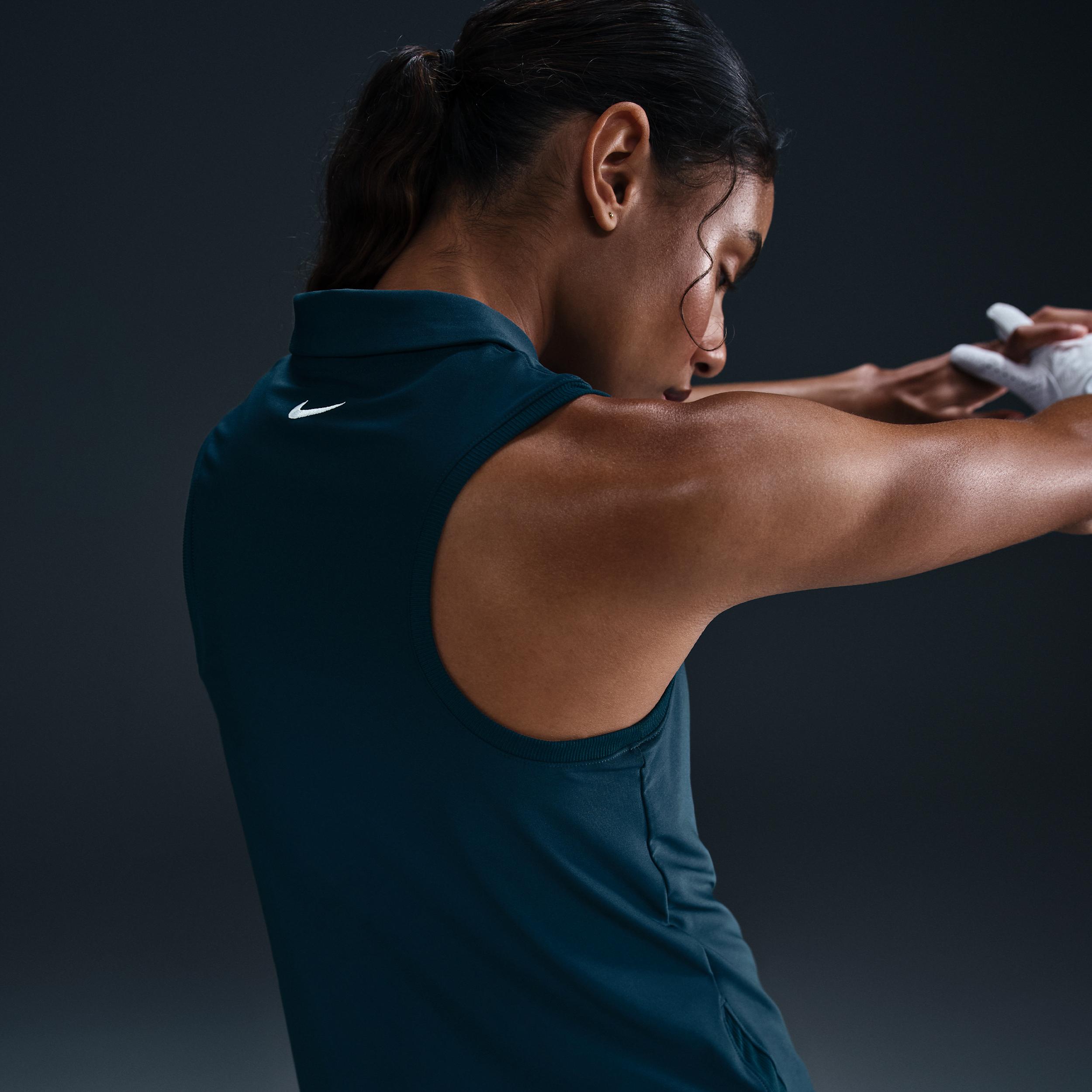 Nike Women's Victory Dri-FIT Sleeveless Polo Product Image