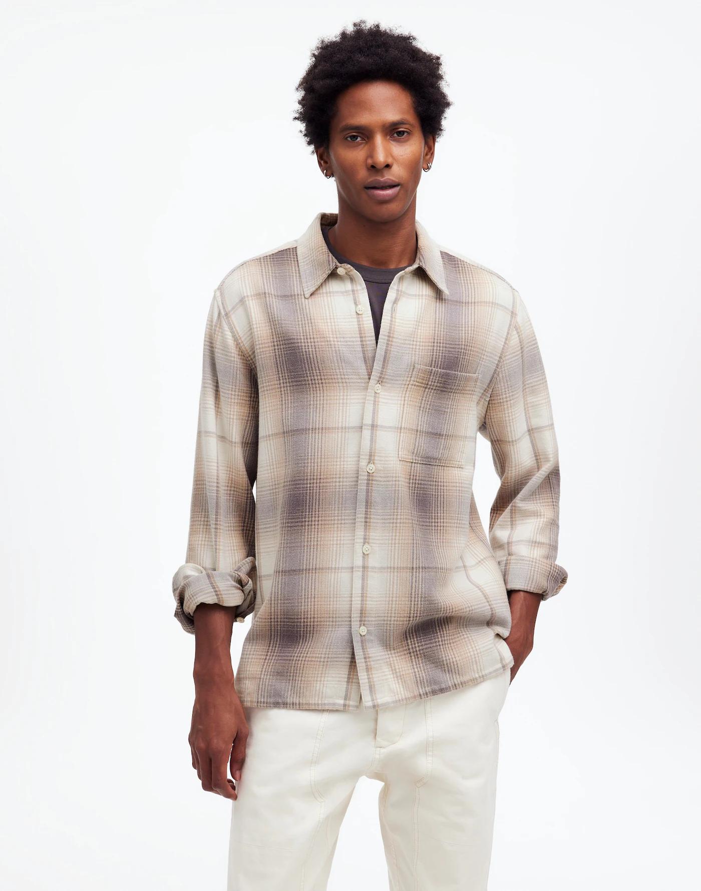 Easy Shirt in Brushed Flannel Product Image