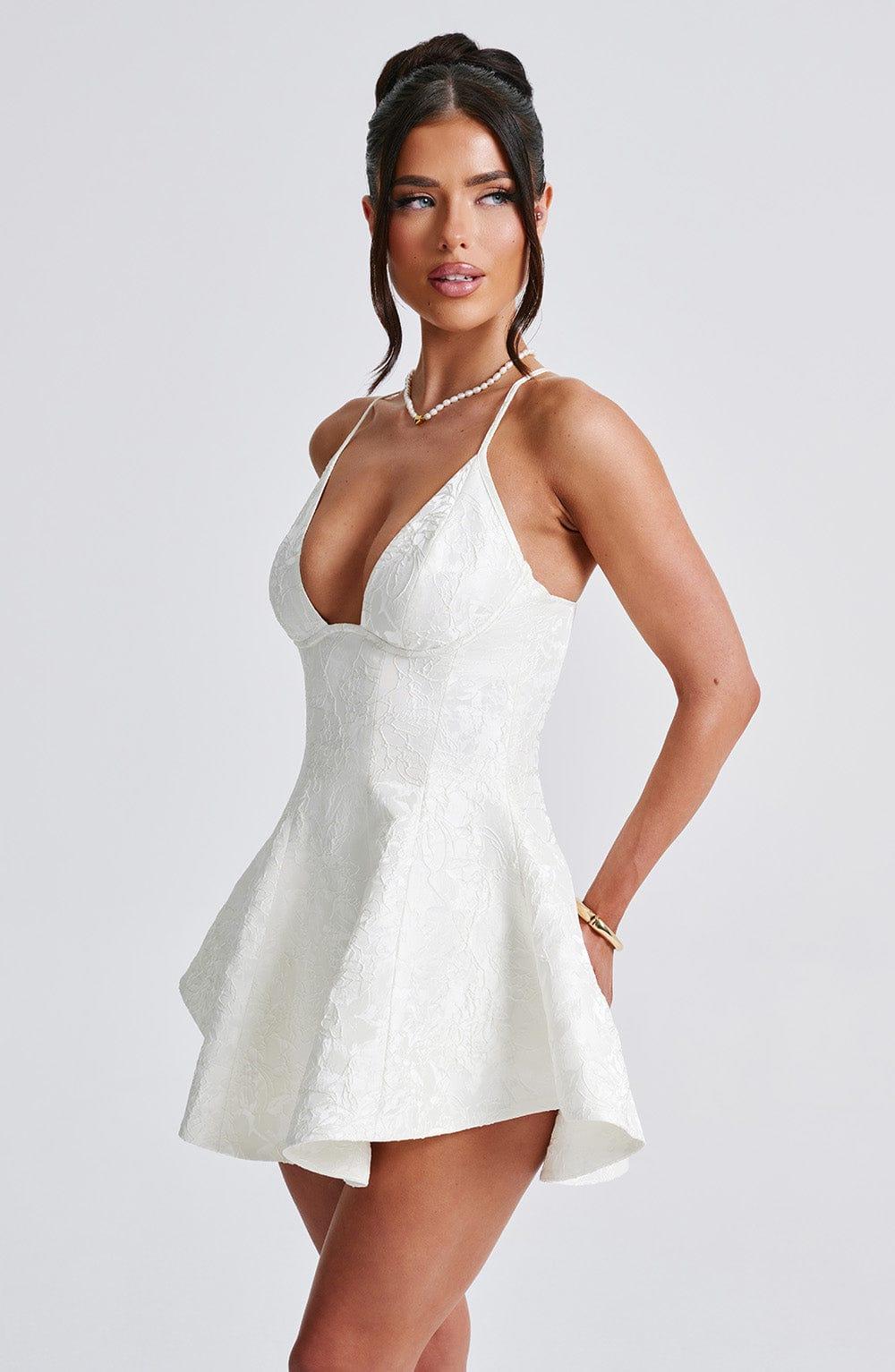 Leila Playsuit - Ivory Product Image