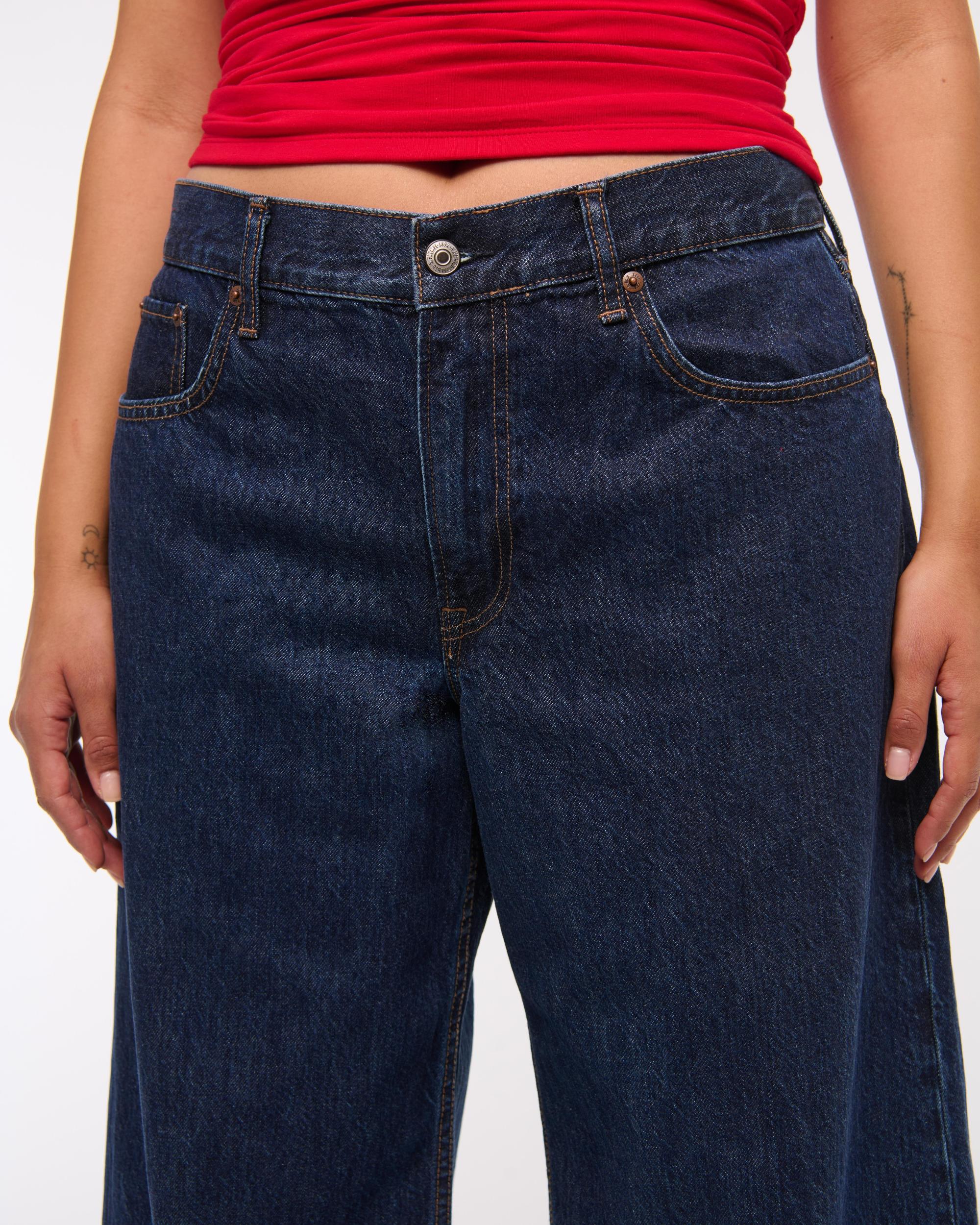 Low Rise Ultra Loose Jean Product Image