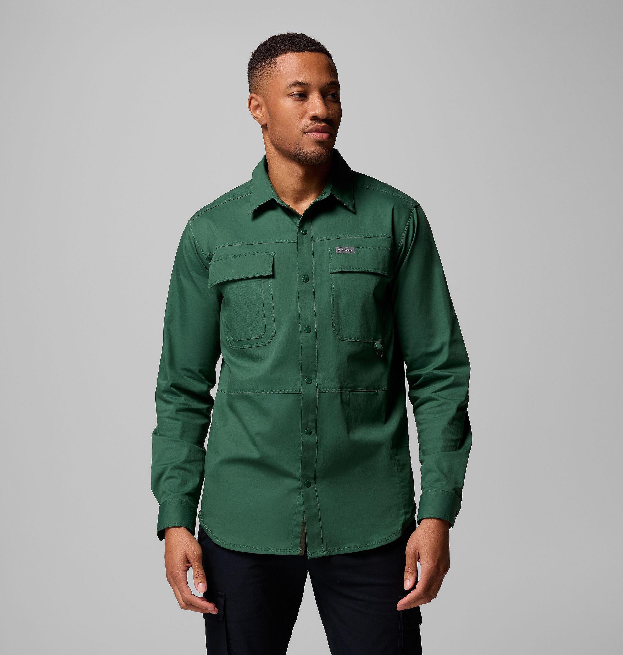 Columbia Mens Landroamer Twill Long Sleeve Shirt- Product Image