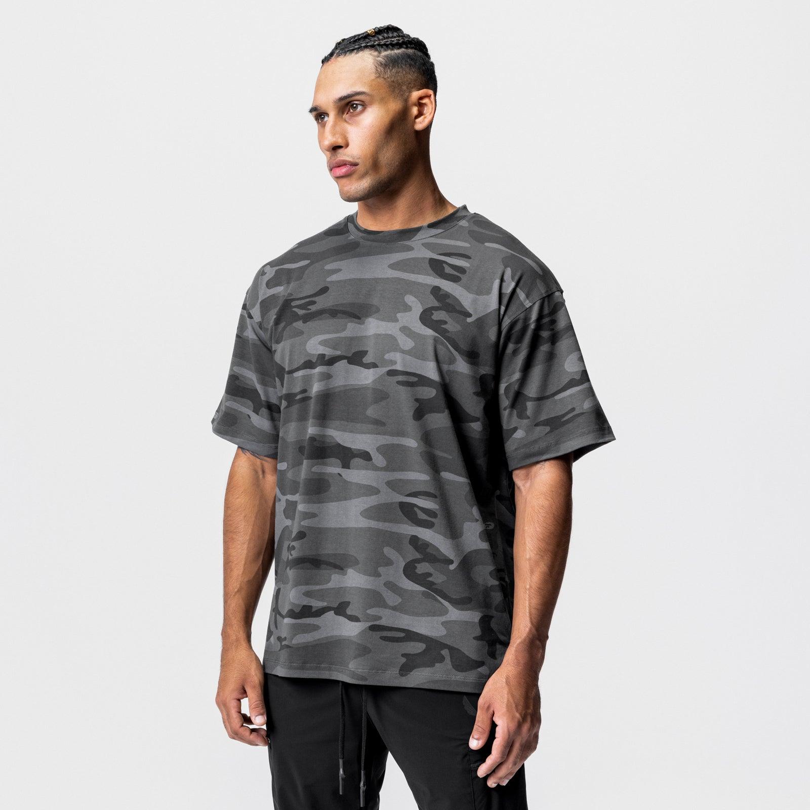 0514. CottonPlus™ Oversized Tee - Black Camo Male Product Image