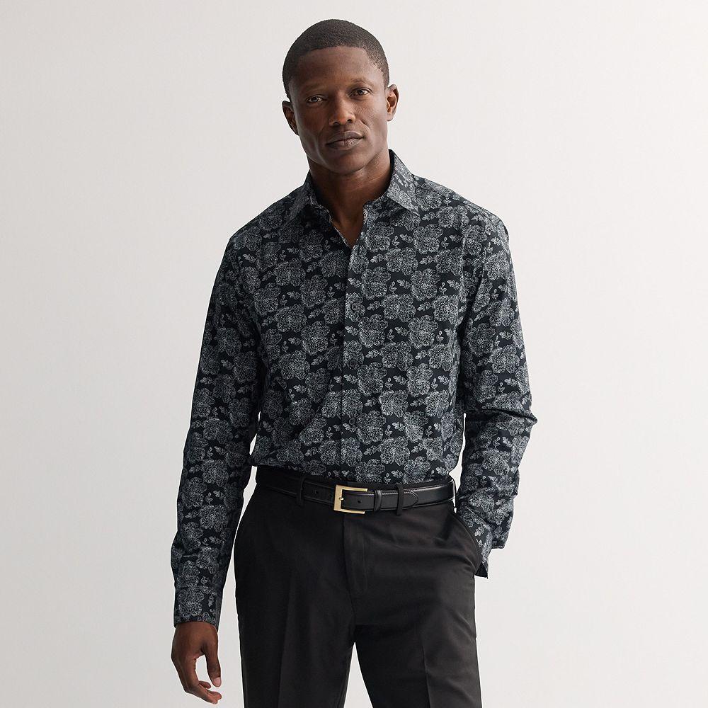 Men's Apt. 9® Premier Flex Regular-Fit Dress Shirt,  Product Image