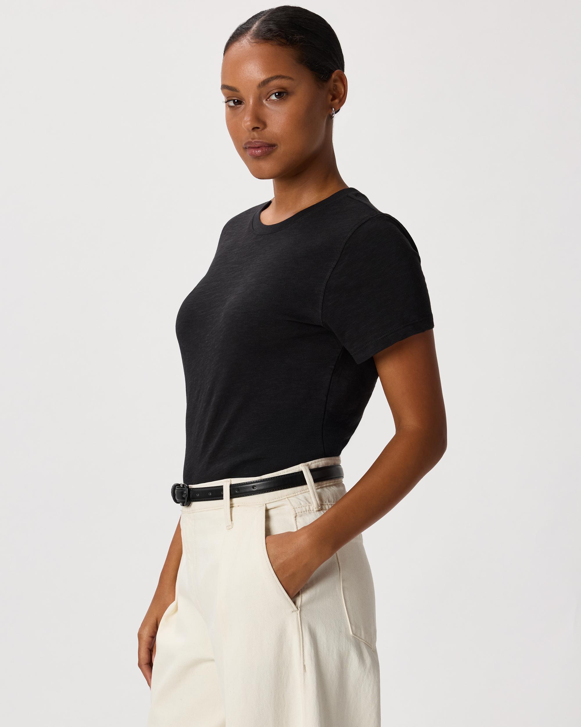 Quince | Women's Slub Crewneck T-Shirt Organic Cotton Product Image