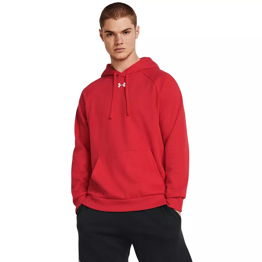 Men's Under Armour Solid Rival Fleece Hoodie,  Product Image