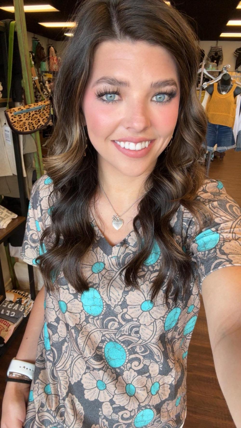 Sterling Kreek Tattoos On This Town V Neck Tee Product Image