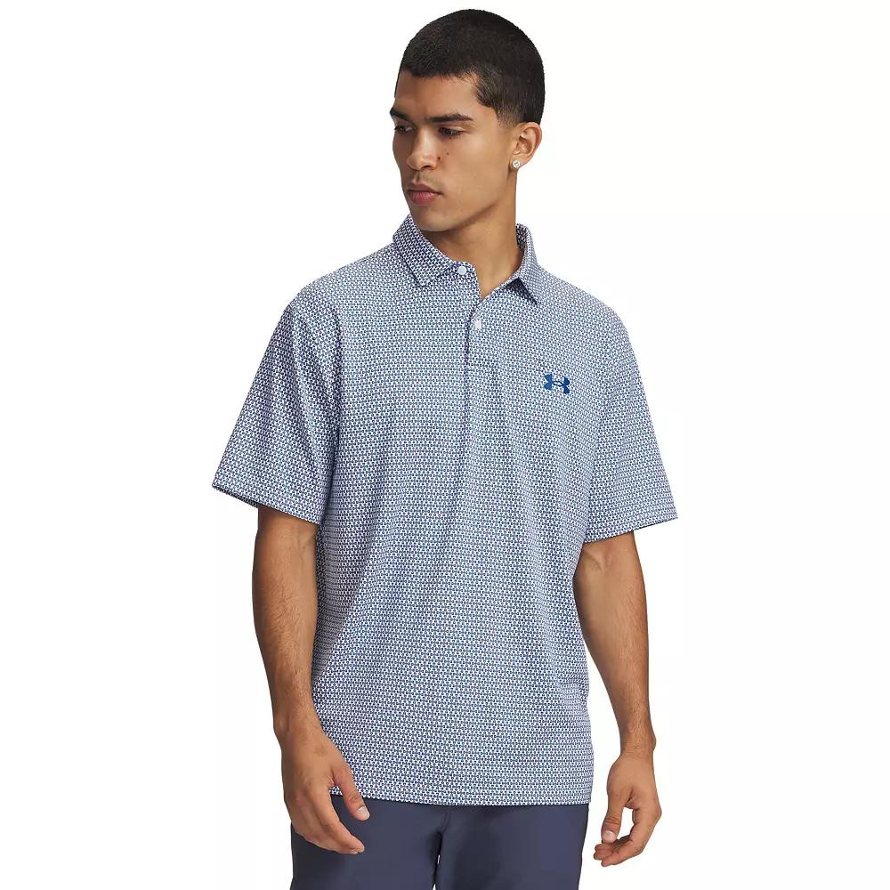 Men's Under Armour Matchplay Printed Polo,  Product Image