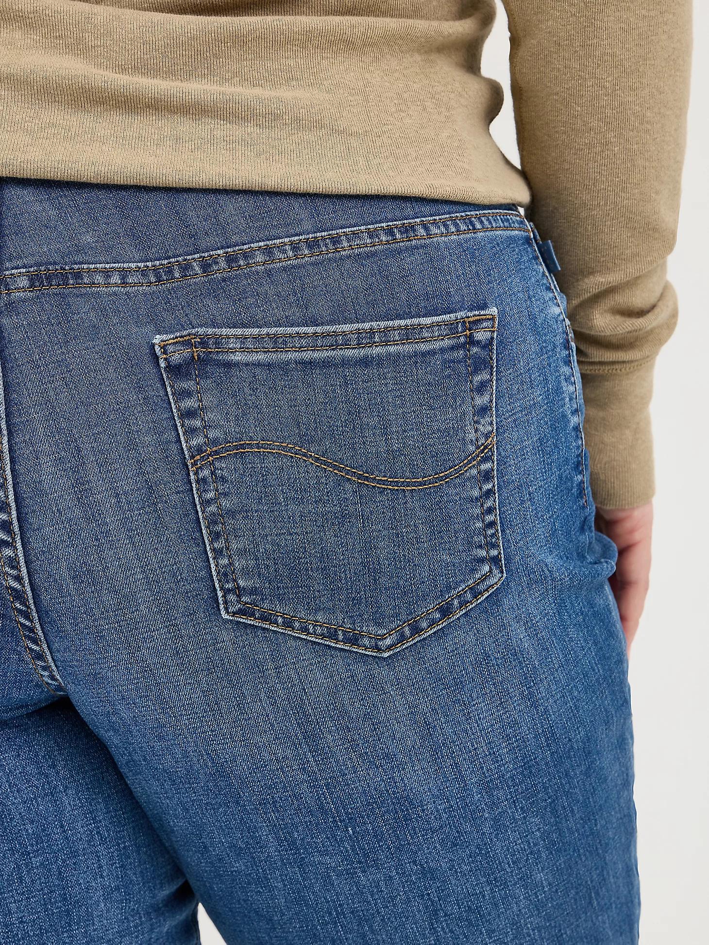 Women’s Stretch Relaxed Fit Straight Leg Jean (Plus) | Women's Jeans | Lee® Product Image