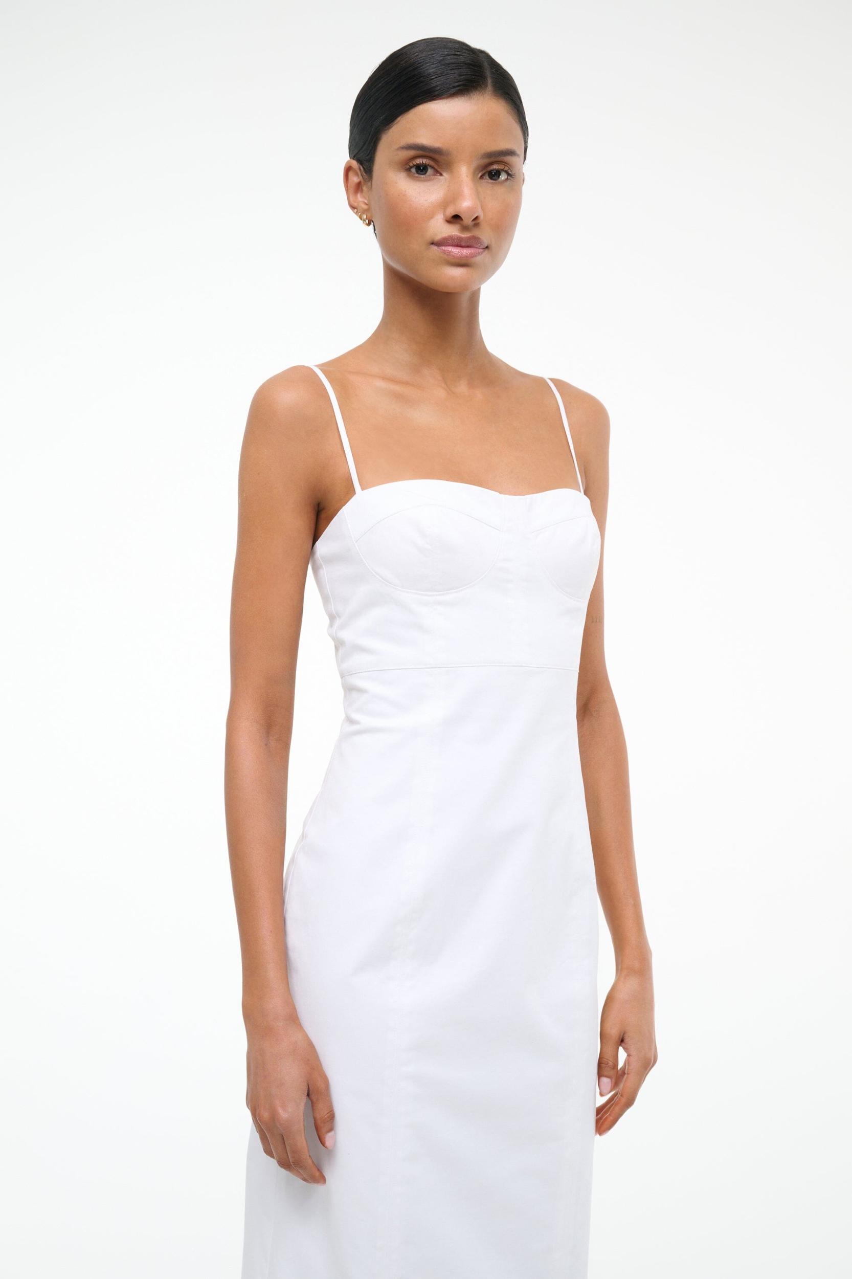 WHITNEY DRESS | WHITE Product Image