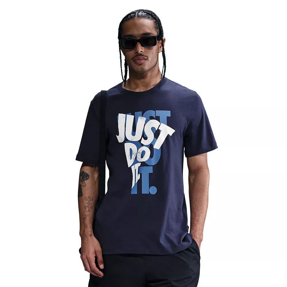 Men's Nike Sportswear T-Shirt, Size: 3XL Tall, Black Navy Product Image