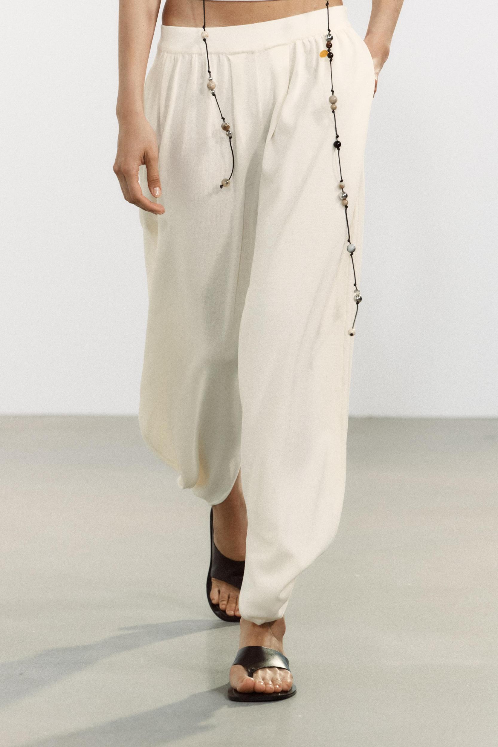 BALLOON KNIT PANTS Product Image