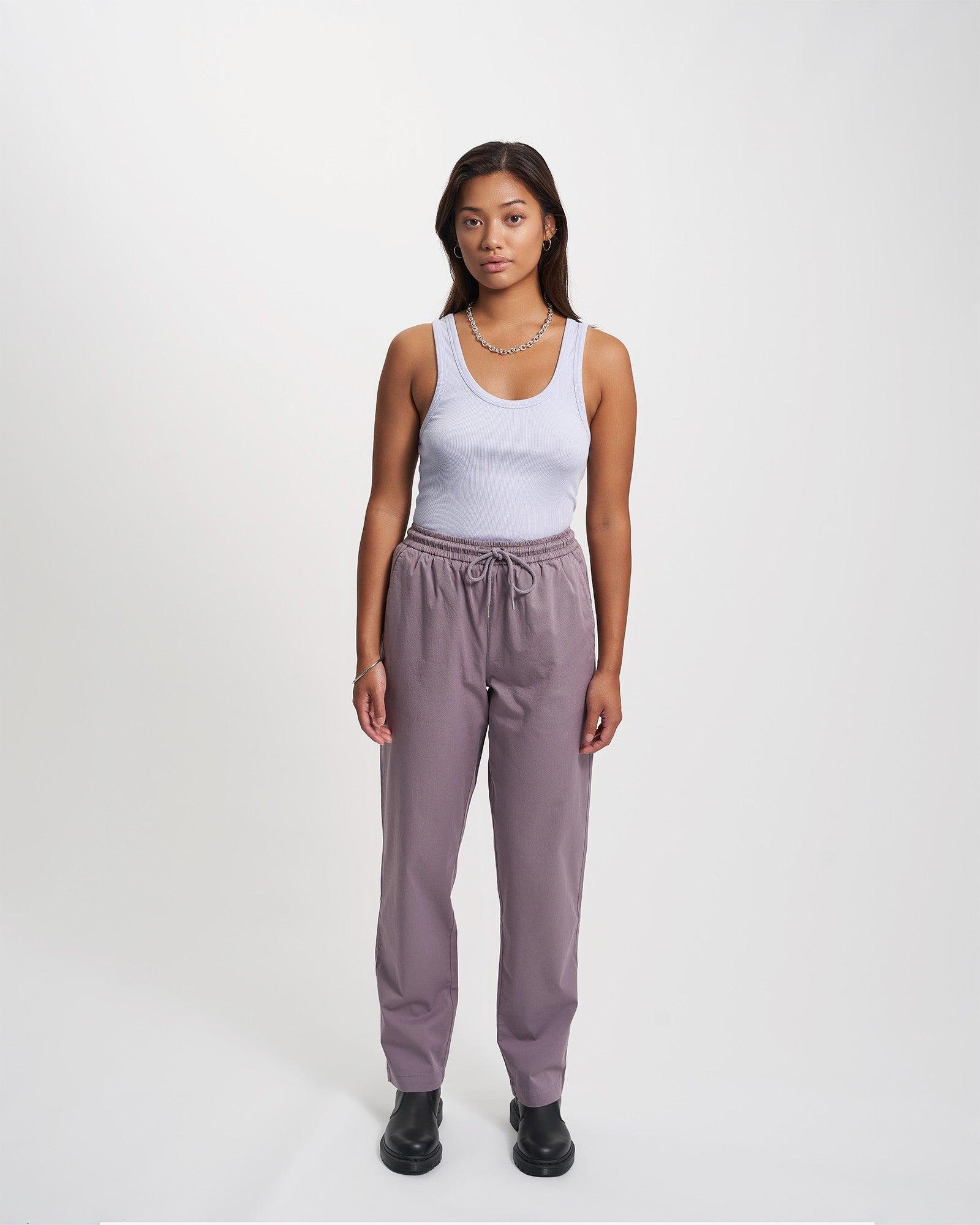 Organic Twill Pants - Storm Grey Product Image