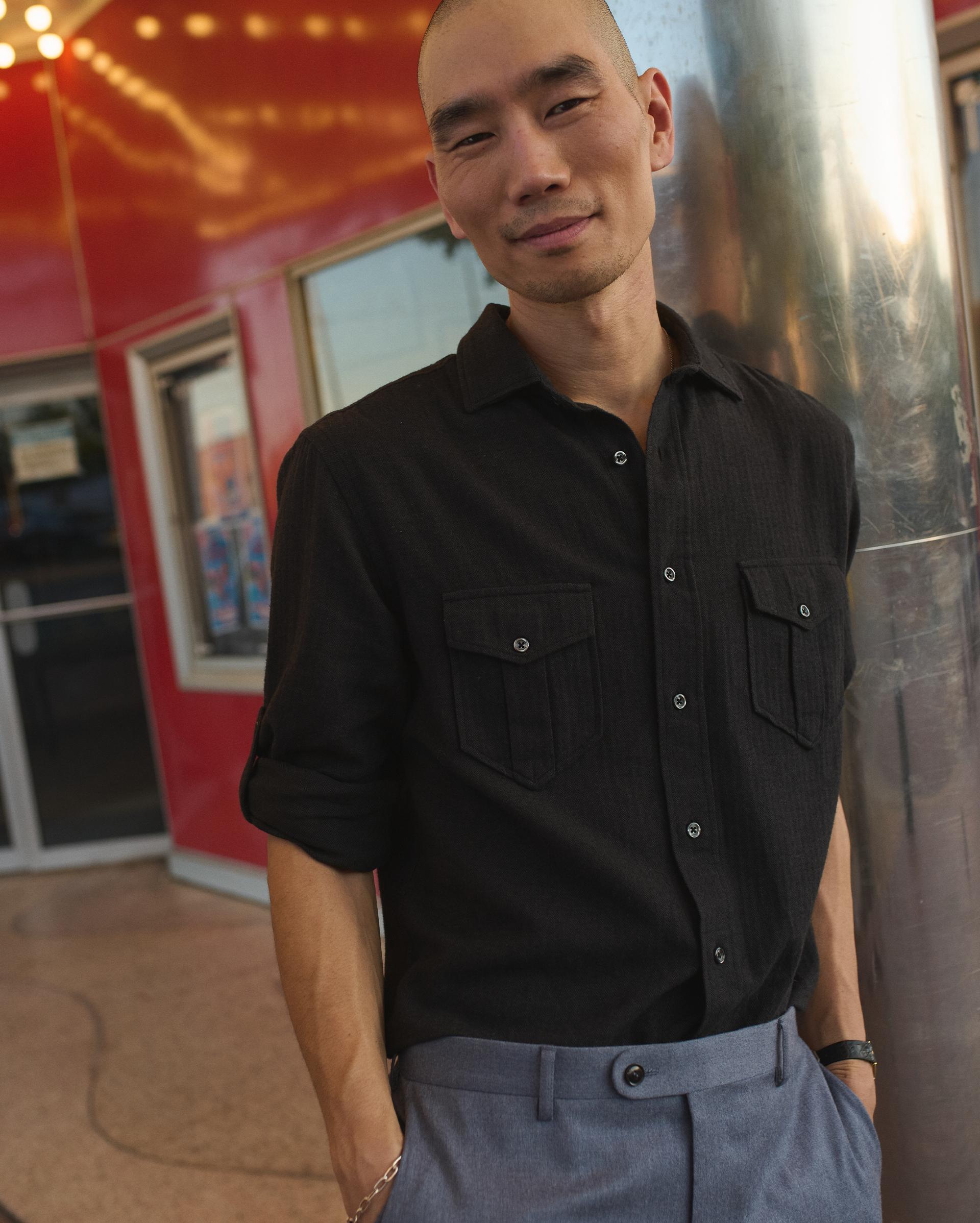 Herringbone Scout Shirt -  Product Image