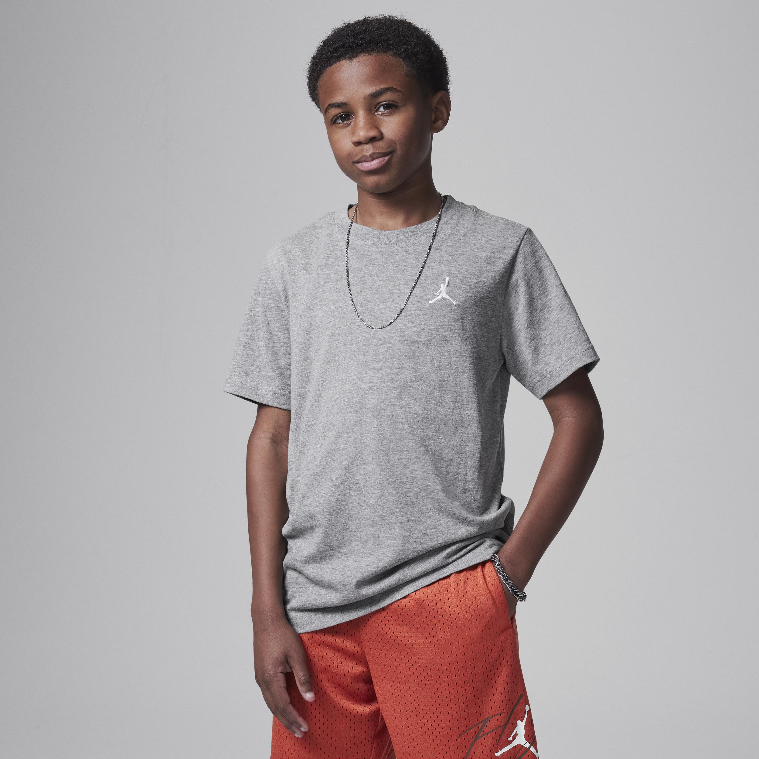 Jordan Big Kids Jumpman Air Embroidered T-Shirt | 95D266-001 Product Image