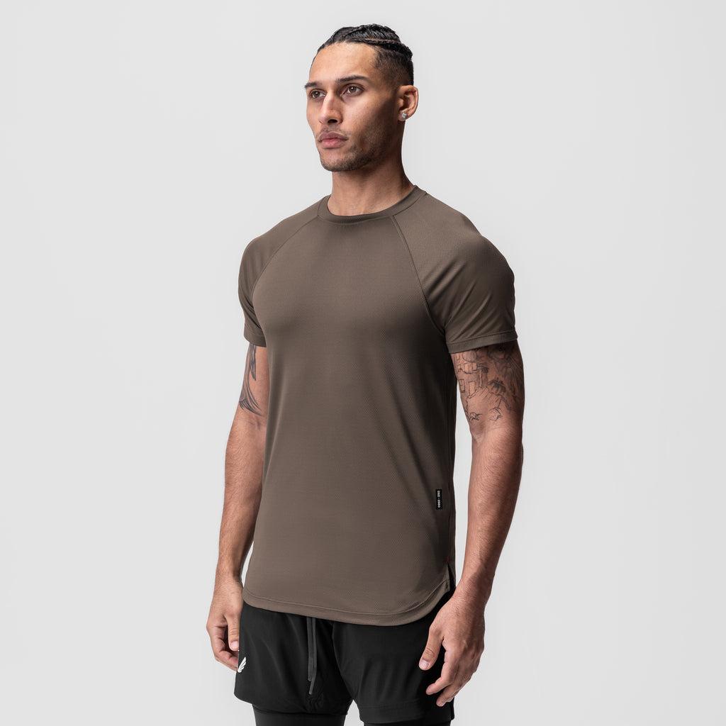 0660. AeroSilver® Established Tee - Olive Male Product Image