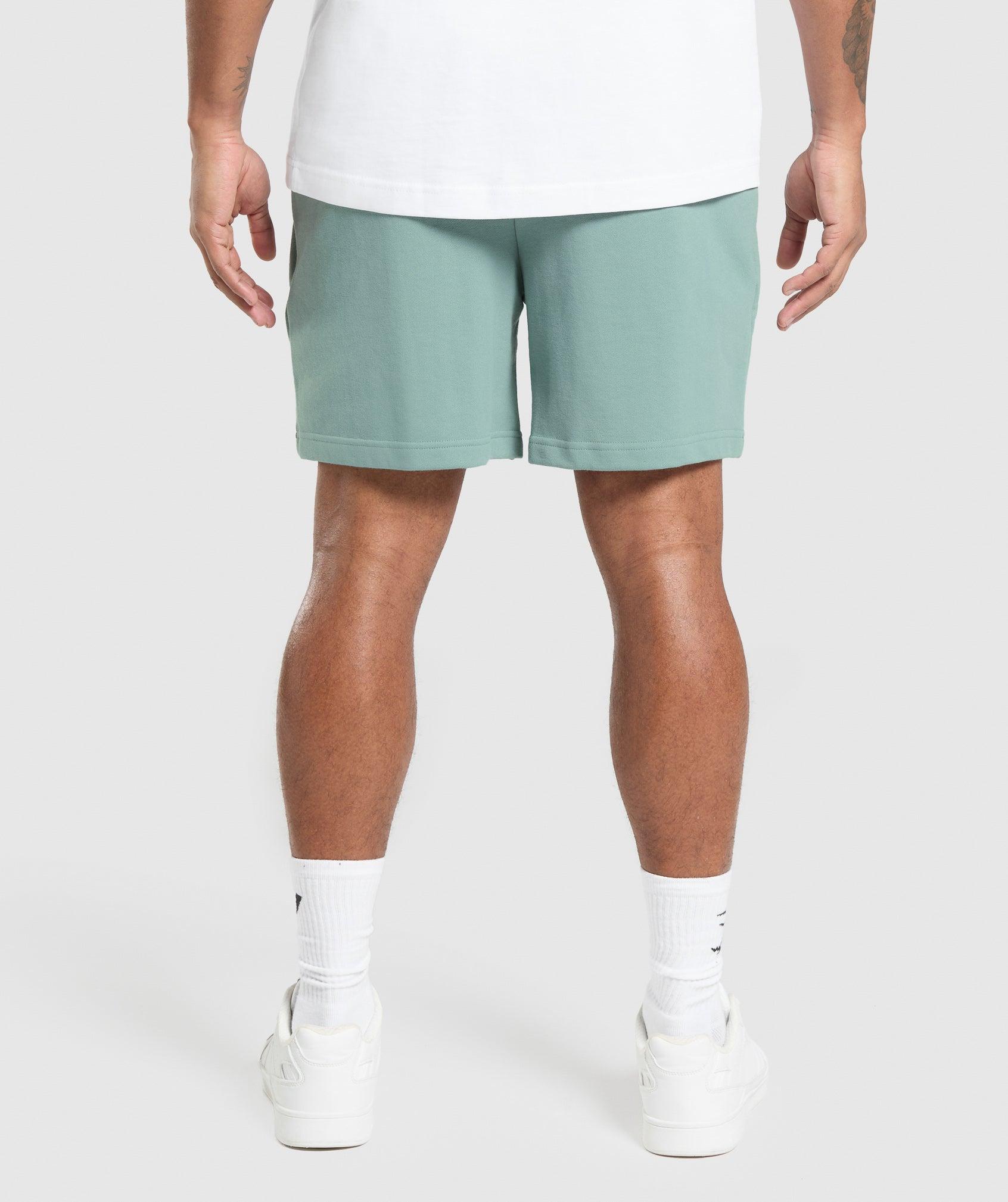 Gymshark Rest Day Essentials Shorts - Celeste Blue Male Product Image