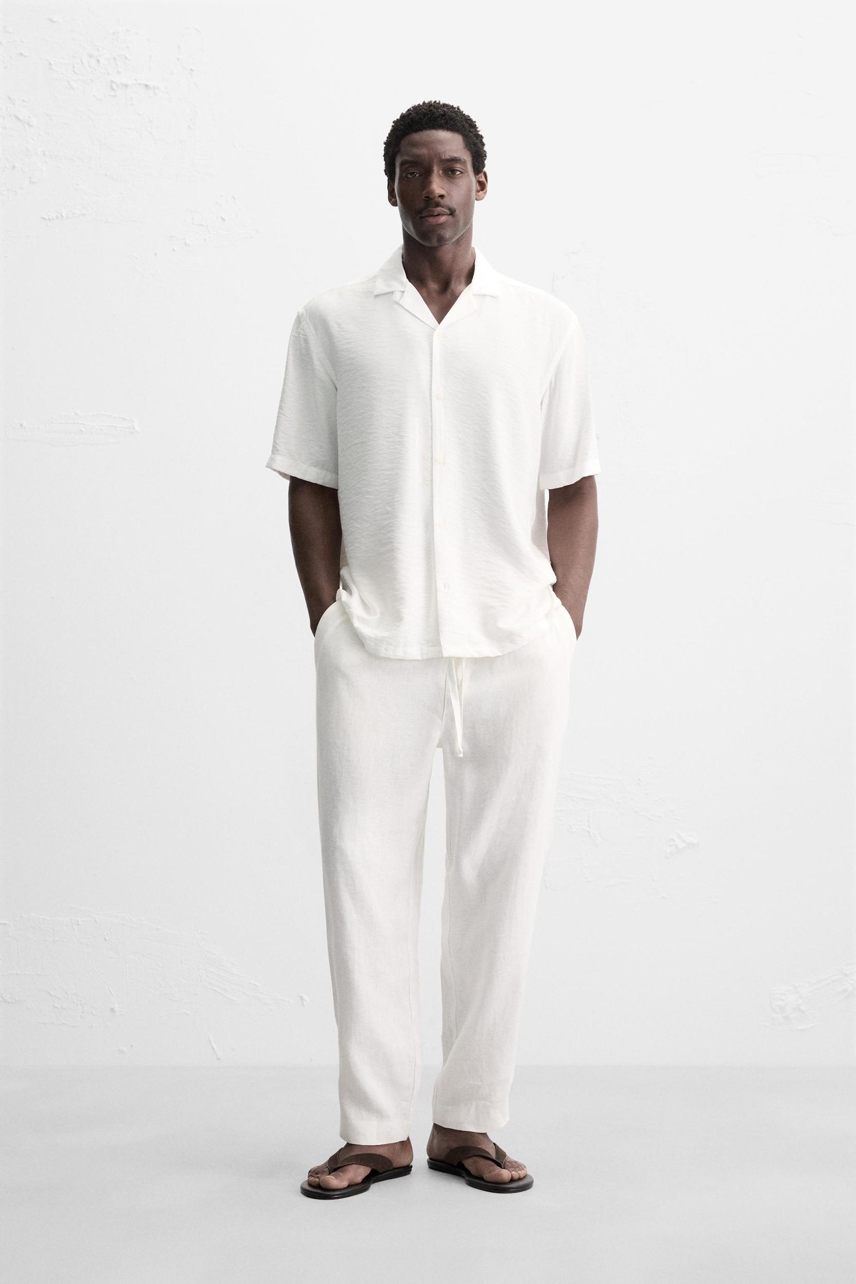 RELAXED FIT FLOWY SHIRT Product Image