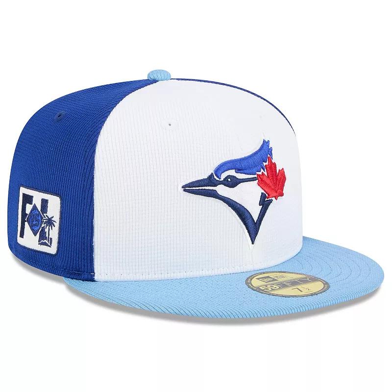 Men's New Era  Royal/Powder Blue Toronto Blue Jays 2025 Spring Training 59FIFTY Fitted Hat, Size: 7, Jay Blue Product Image