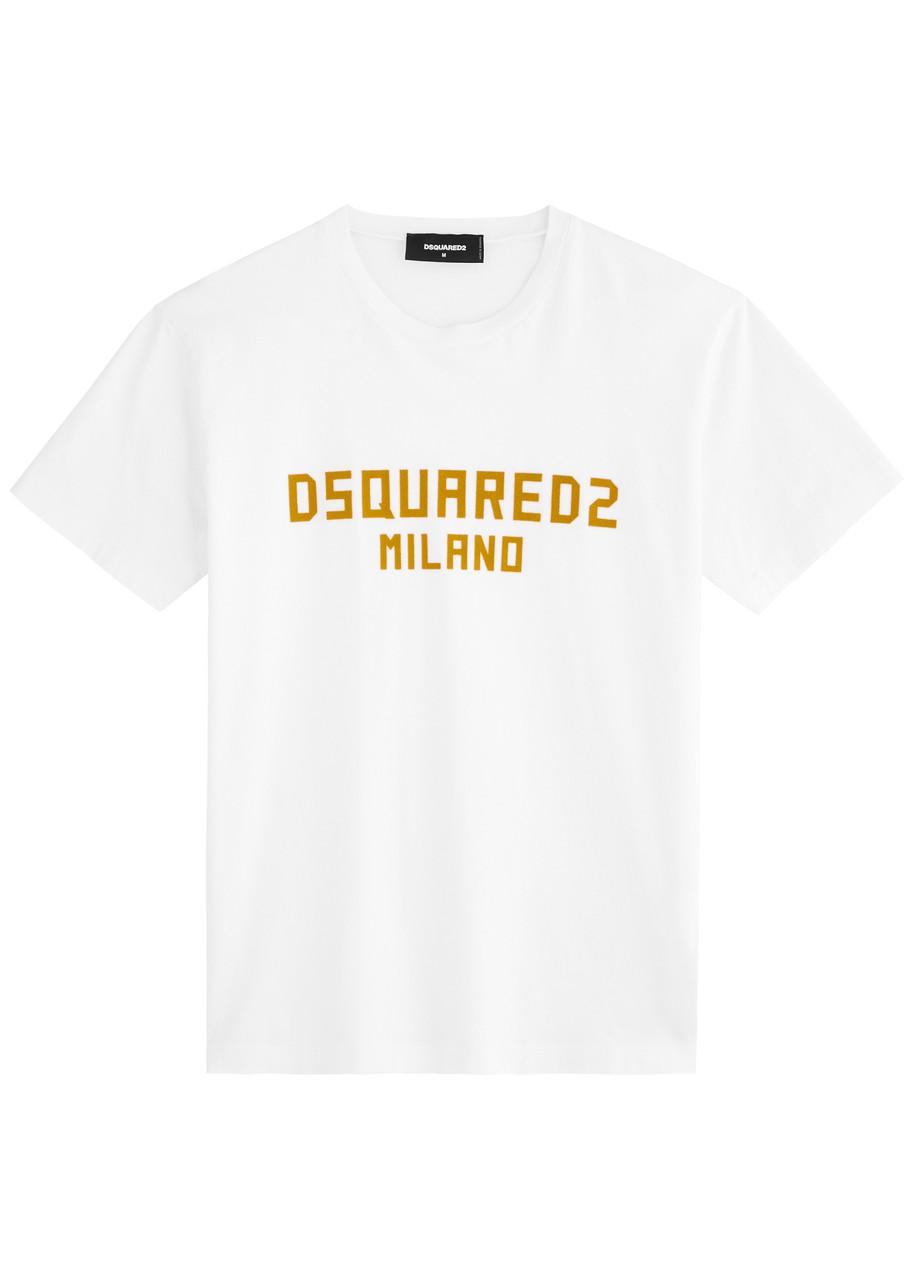 flocked-logo T-shirt Product Image