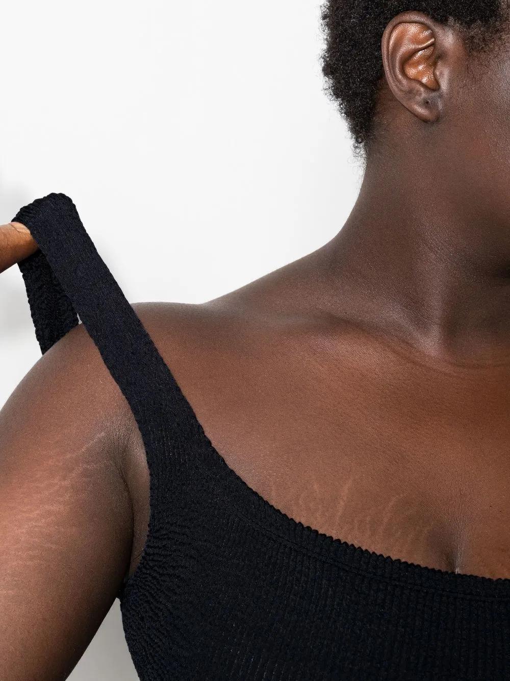 seersucker square neck mini dress Product Image