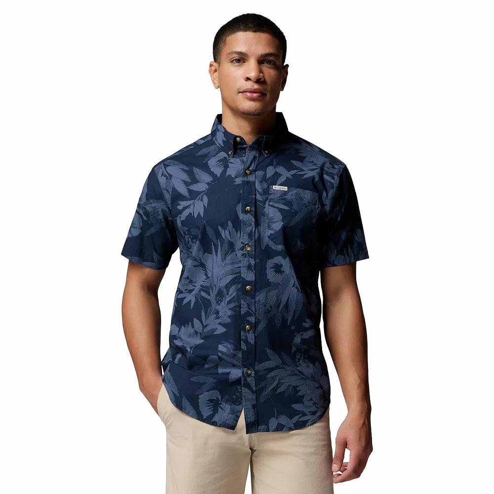 Men's Columbia Rapid Rivers™ Printed Button-Down Shirt,  Product Image