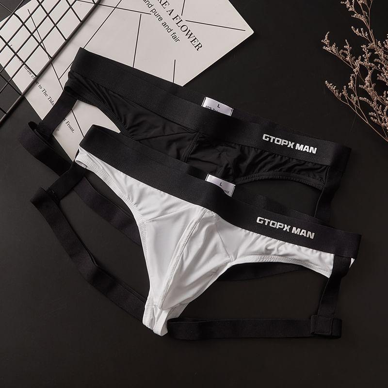 Plain Cut Out Briefs Product Image