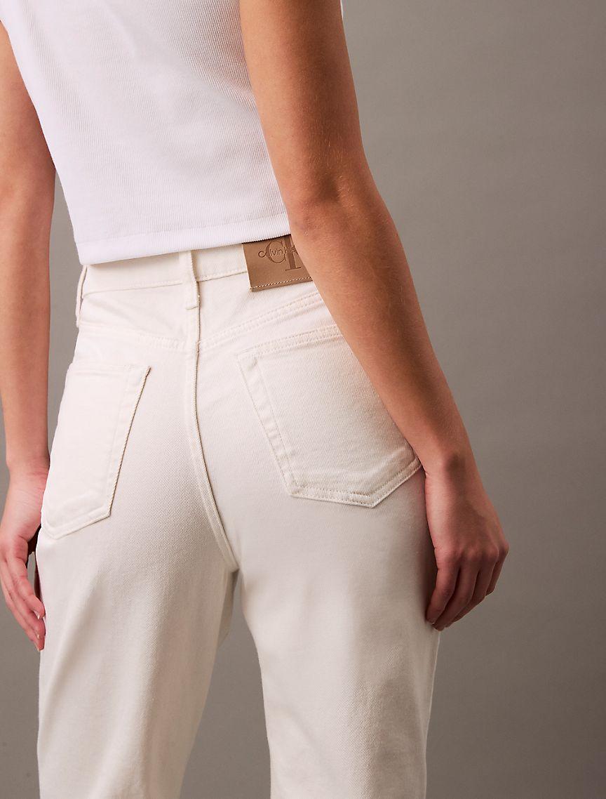 High Rise Straight Jeans Product Image