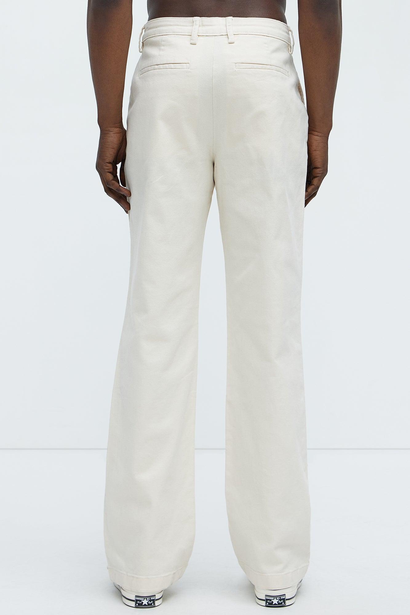 Mac Chino Straight Pants - Cream Product Image