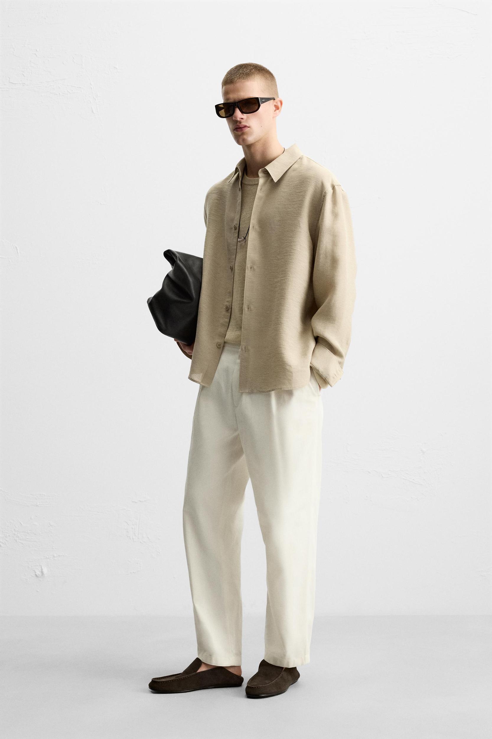 TEXTURED REGULAR FIT SHIRT Product Image