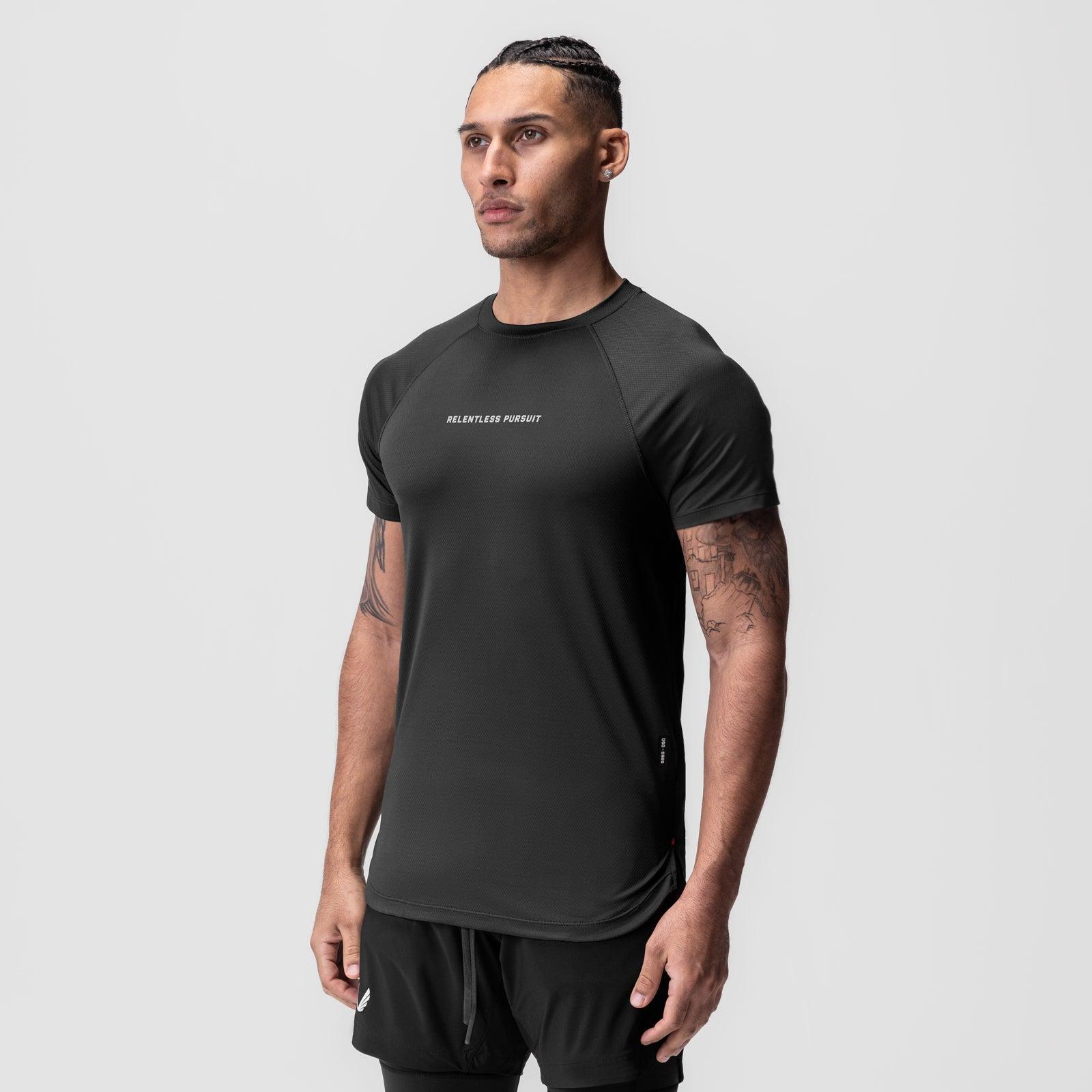 0660. AeroSilver® Established Tee - Space Grey Male Product Image