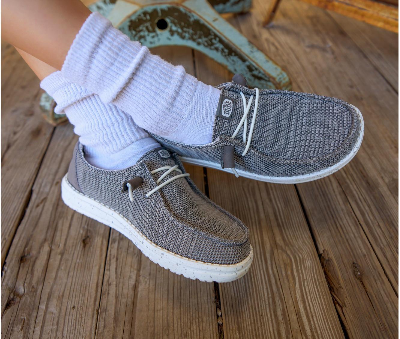 Women's HEYDUDE Wendy Stretch Sox Casual Shoes Product Image