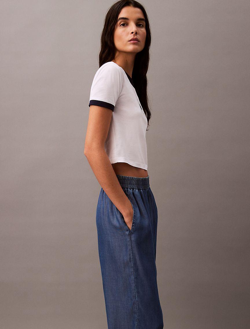 Relaxed Denim Pull-On Jeans Product Image