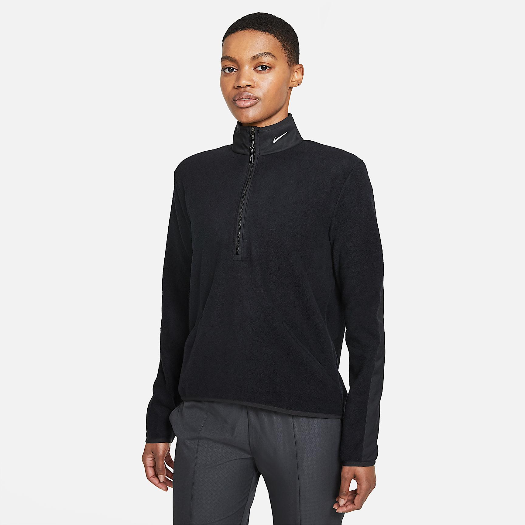 Nike Womens Therma-FIT Victory Long-Sleeve 1/2-Zip Golf Top | DA3236-010 Product Image