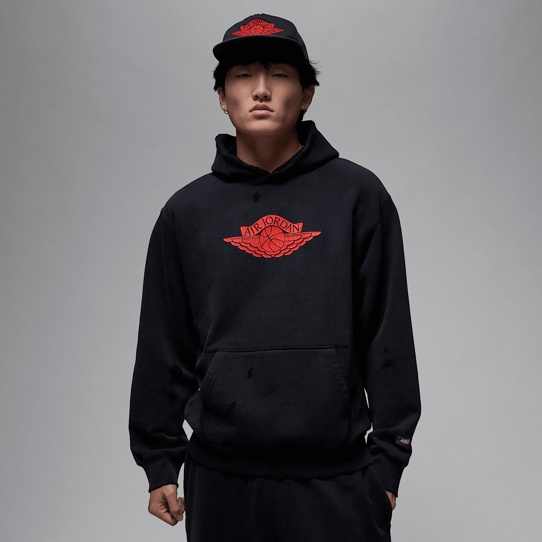 Mens Jordan Rare Air Fleece Pullover Hoodie | IB3003-324 Product Image