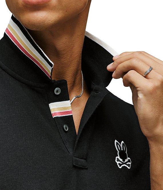 Psycho Bunny Fenley Pique Short Sleeve Polo Shirt Product Image