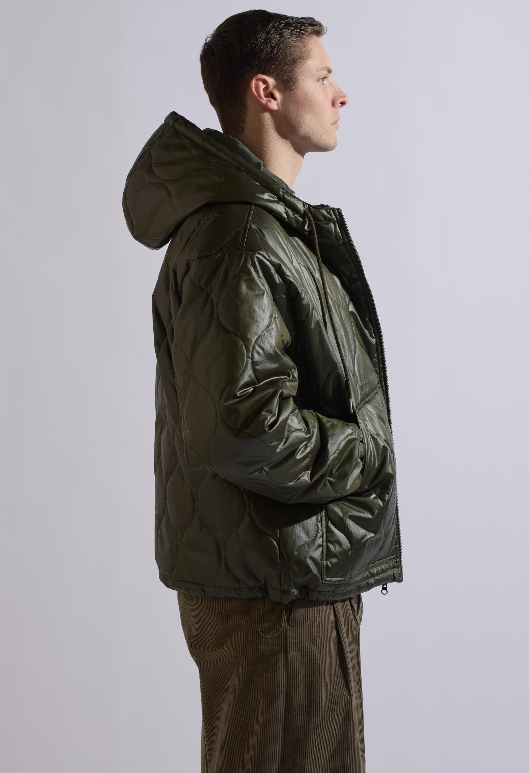 Puffer Coat Green Product Image