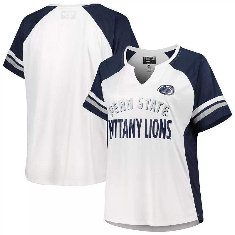 Women's White Penn State Nittany Lions Plus  Product Image