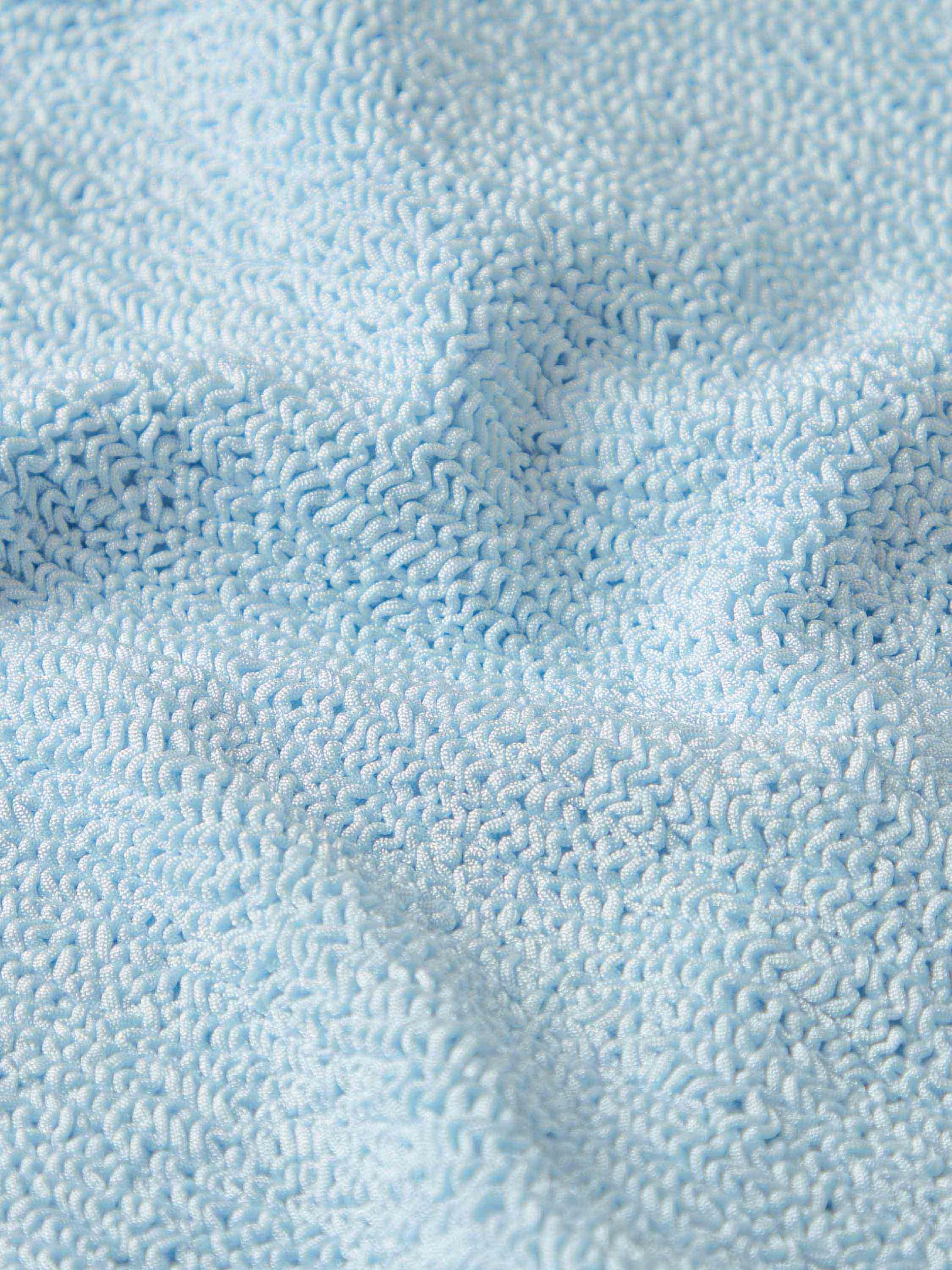 Square Neck Swim - Metallic Ice Blue Product Image
