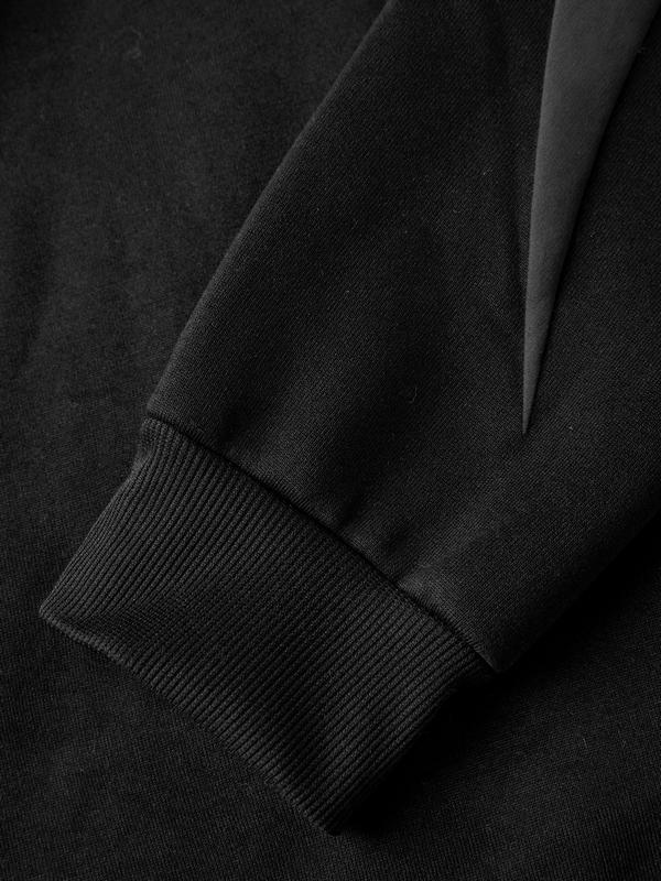 Men's Street Graphic Print Full Zip Oversized Hoodie Product Image