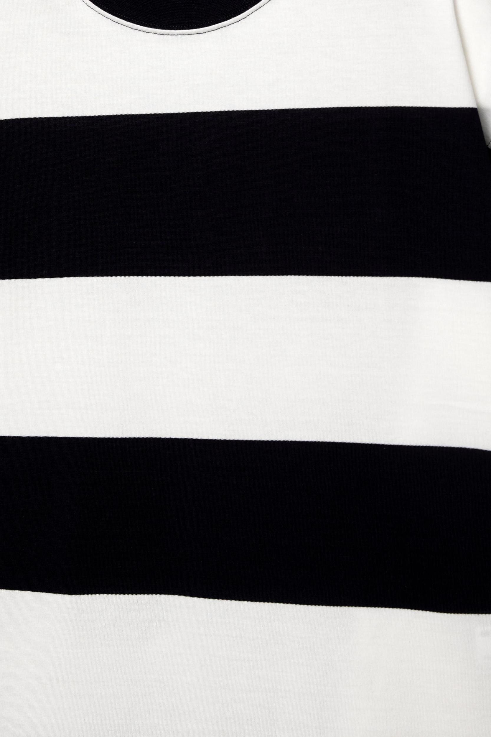 Striped T-shirt with number on the back Product Image