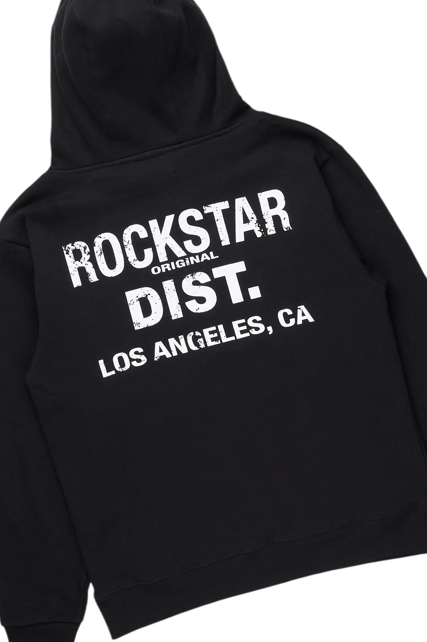 Lake Black/White Hoodie & Pooja Super Stacked Flare Jean Bundle Male Product Image