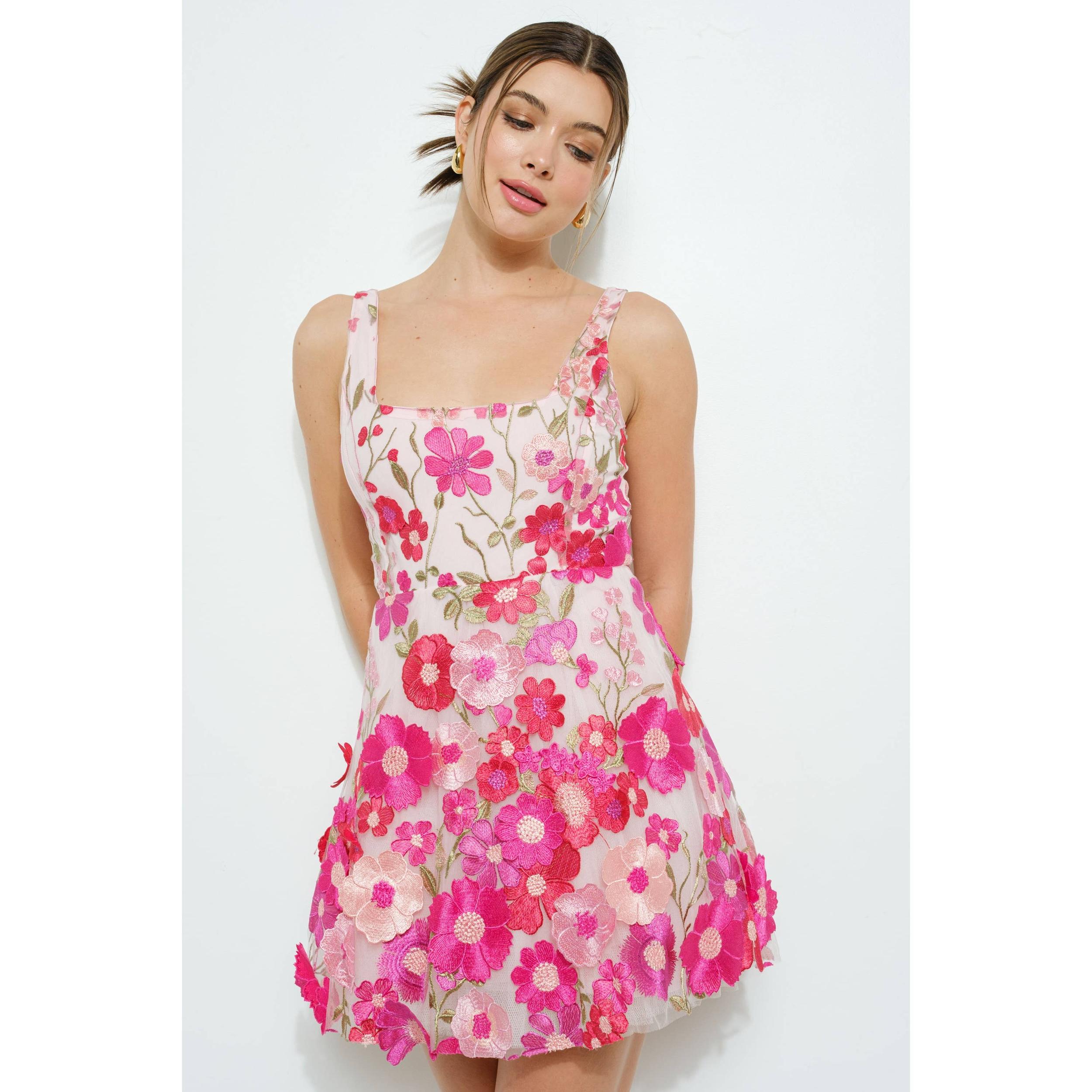 Buttercup Mini Dress Product Image