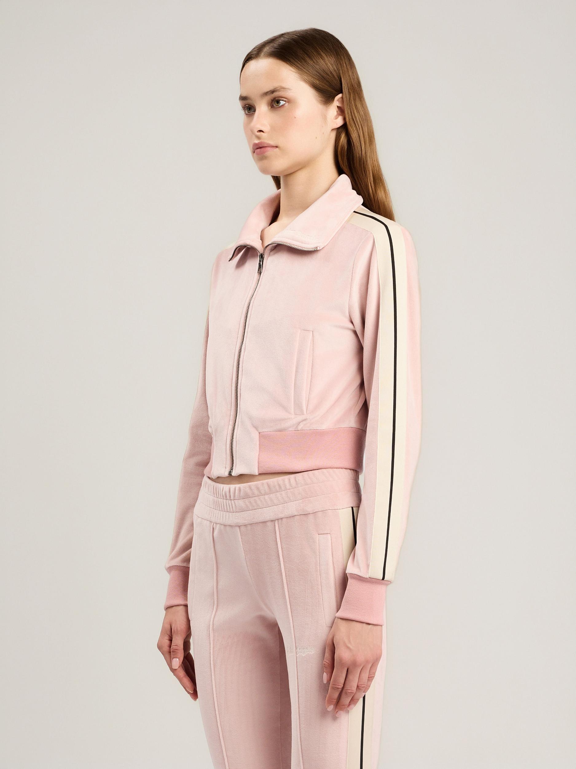 Logo Chenille Crop Track Jacket Product Image