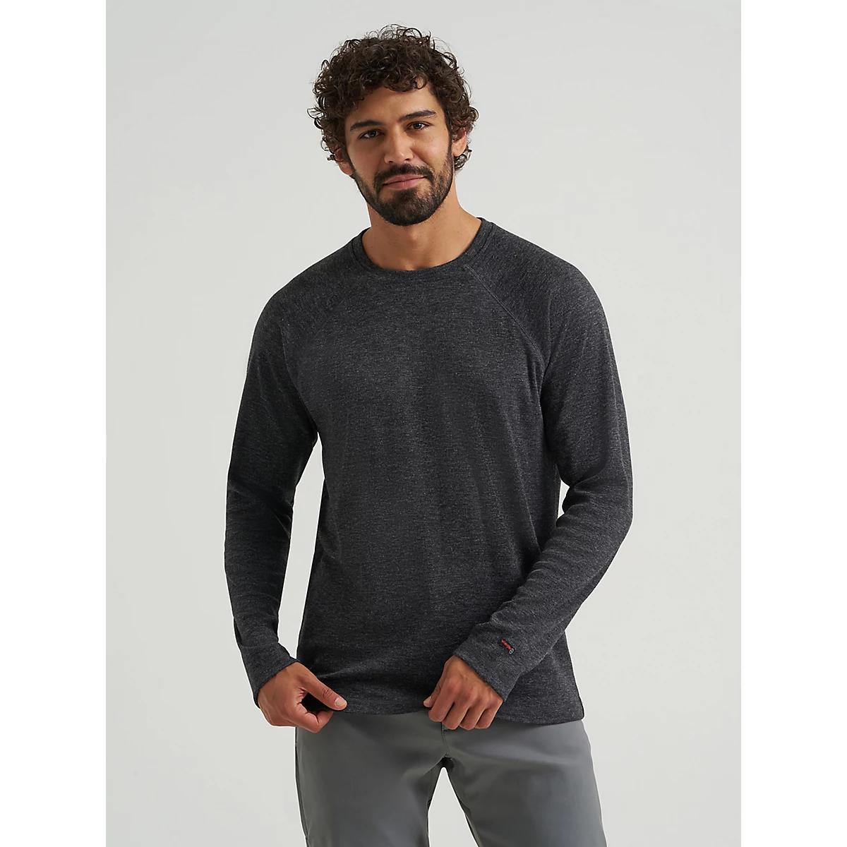 Wrangler ATG™ Men's Balsam Knit Shirt in Jet Product Image