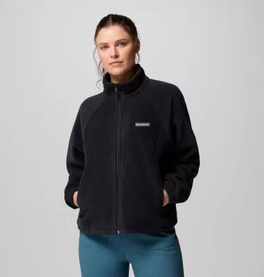 Columbia Womens Benton Springs Relaxed Full Zip Fleece Jacket- Product Image
