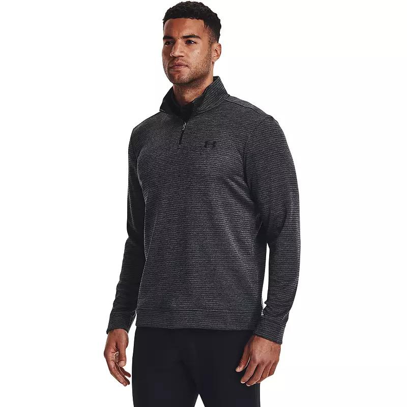 Big & Tall Under Armour Storm Quarter Zip Fleece, Men's, Size: 3XL Tall, Black Product Image
