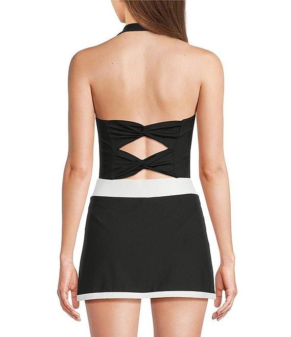 GB Halter Twist Back Active Tank Product Image